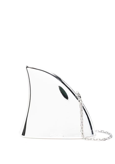 Clutch The Apex in argento David koma - donna DAVID KOMA | DKTHEAPEXBAGMINISLVR